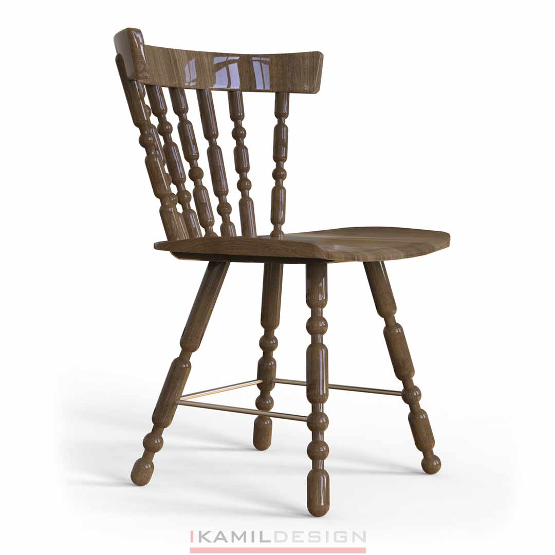 дизайнерская мебель, разработка стула 130, ikamildesign