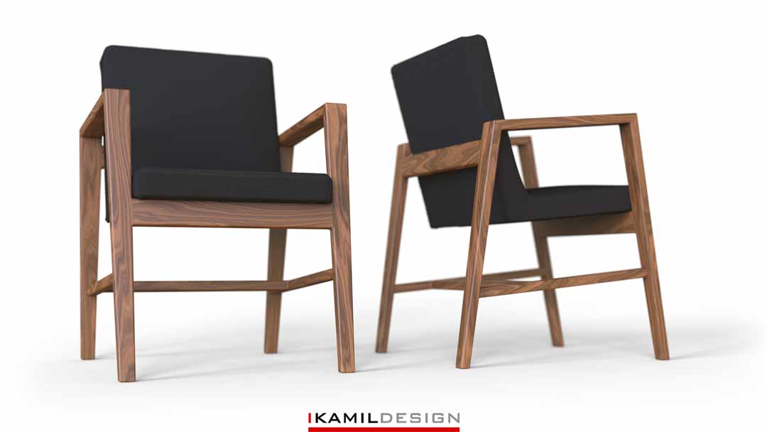 проект деревянного кресла франкоки