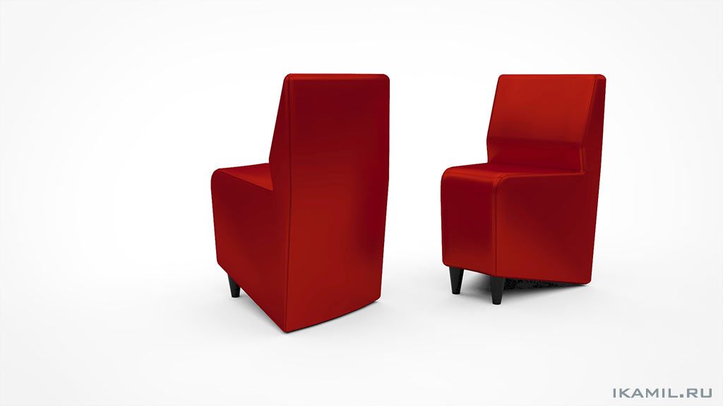 кресло-сектор, дизайн авторской мебели