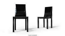 деревянный стул черный, дизайнерский проект, москва 2020