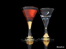портфолио, дизайн, дизайн посуды, дизайн стакана, дизайн стакана для мартини, концепт стакана с часами