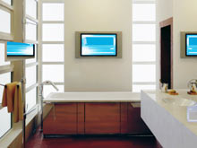 дизайнерский экран для ванной