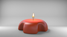 проект и дизайн сувенирной свечи