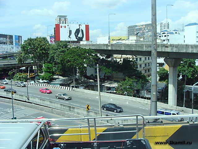 многоуровневые транспортные развязки  Бангкока