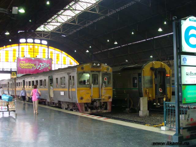 железнодорожные поезда Таиланда(бывш. республика Сиам)